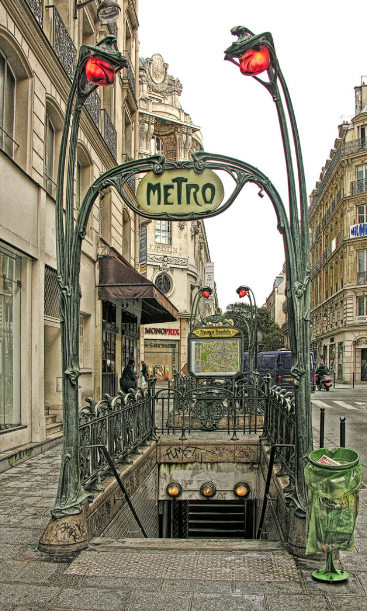 Metro Paris Hector Guimard Ghm Eclatec